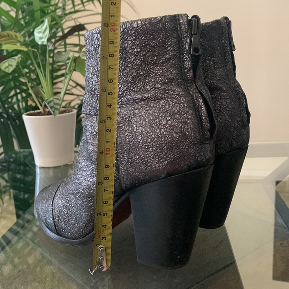 rag & bone Metallic Gunmetal Newbury Boot - Picture 11 of 12